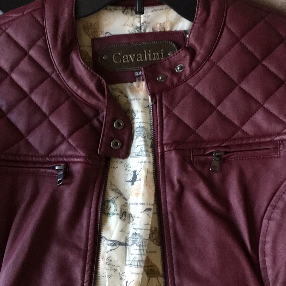 Cavalini Moto Jacket Size XL - Picture 5 of 11